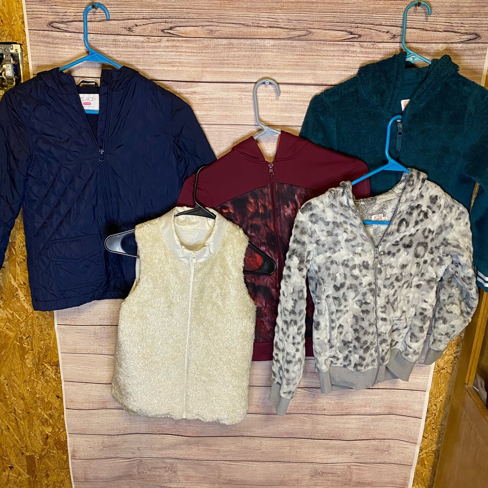 Girls 7/8 Jacket Vest Bundle (5)